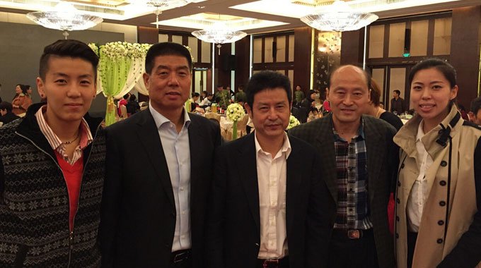女排前国手陈静大婚 陈忠和赵蕊蕊道贺
