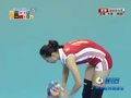 视频：女排决赛韩国拦网出界 中国4-0领先