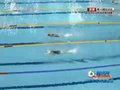 视频：女子4X100m自由泳决赛 朱倩蔚路遇强将