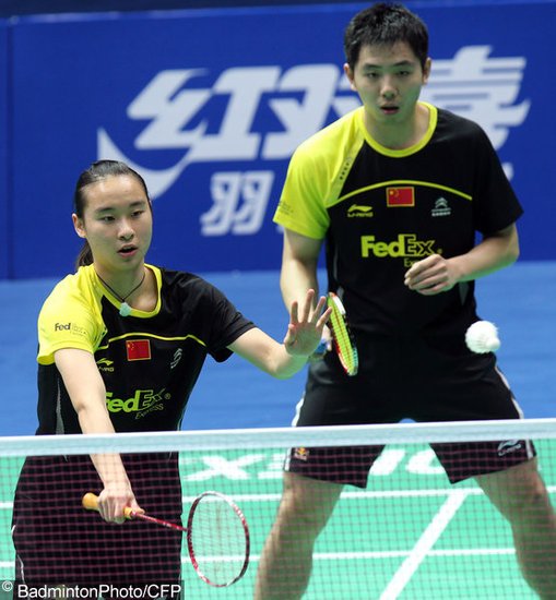 中羽赛:男单周文龙出局 女单混双悉数进正赛