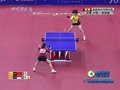 视频：乒乓女团决赛回放 李晓霞直落三局获胜