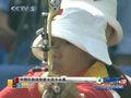 视频：中国击败哈萨克斯坦 进射箭女团半决赛