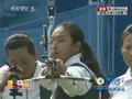 视频：射箭女团1/4决赛韩国出手不凡10环开局