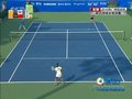 视频：软式网球单打 赵蕾大力发球对手失误