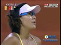 视频：女子沙排决赛 薛晨扣球出界2-2平