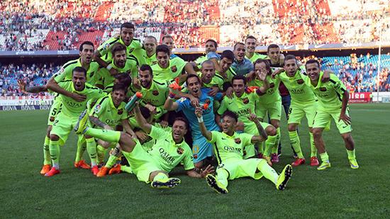 马竞VS巴塞罗那:在卡尔德隆球场夺冠(0-1)