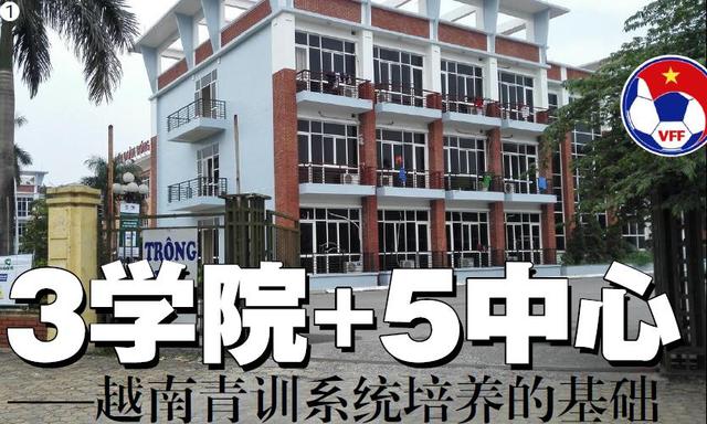 3学院+5中心！越南青训培养系统仿效日本模式
