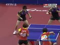 视频集锦：乒球女双决赛风起云涌 前二局回顾