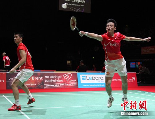 风云组合炮轰伦敦羽球世锦赛场馆和组织工作
