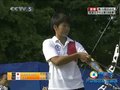 视频：射箭女子1/8决赛 第三局日本胜台北