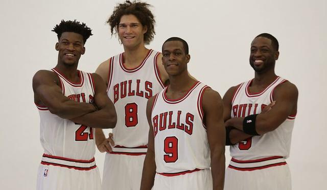 韦德:9岁开始梦想来公牛 球队实力超出预期_N