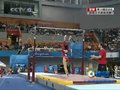 视频：体操女团赛 大岛杏子高低杠结束