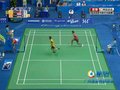 视频：羽毛球男单 李宗伟扑网杀球得分4-2