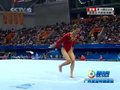 视频：体操女团决赛 杨伊琳自由体操发挥完美