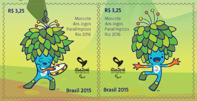 巴西发行第三套里约奥运会和残奥会纪念邮票