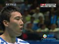 视频：羽球男团 林丹2-1艰难拿下朴成焕