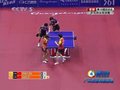 视频：乒球女双决赛 第一局全程回顾