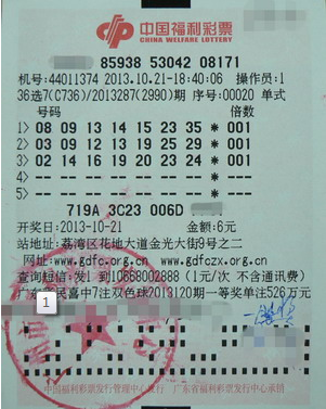 骨灰级彩民每天花2小时研究 凭坚持中417万