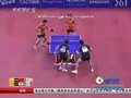 视频：乒乓球男女混双开打 男女团今晚半决战