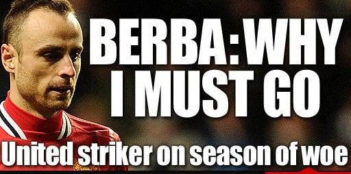 贝巴亲承今夏离开曼联 红魔锋线改组瞄两杀星