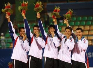 软网男团逆转日本 为中华台北代表团夺得首金