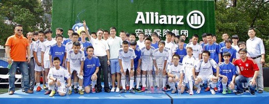 2013年安联青少年足球夏令营中国区选拔结束