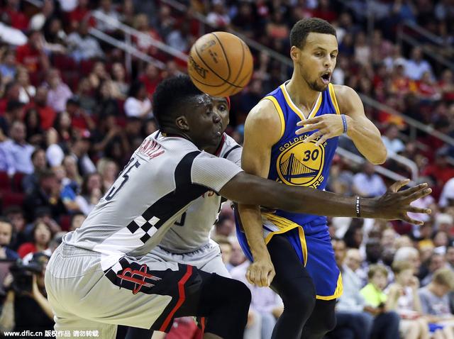 哈登18投4中库里25分 火箭惨负勇士开季2连败