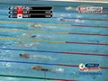 视频：男子1500米自由泳 中国选手孙杨领先