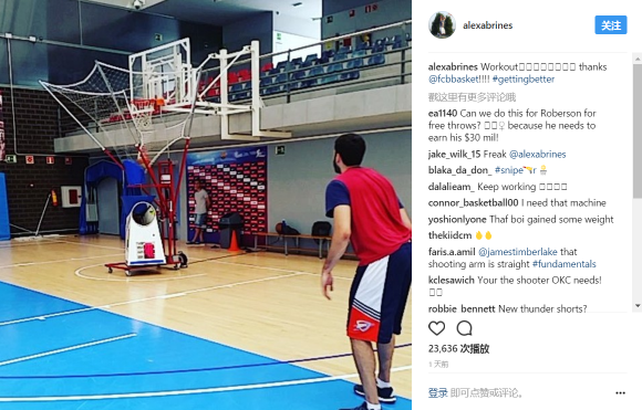 卡戴珊陪八贤王夏日苦训 库里雷阿伦比拼高尔