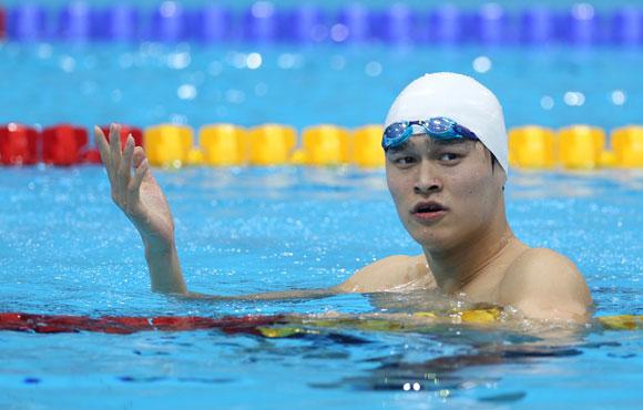 孙杨100米自曾游出48秒80 可排进国内前三名