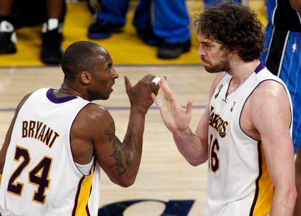 科比加索尔同在巴萨退役? 大加:这会很有趣_体育_腾讯网