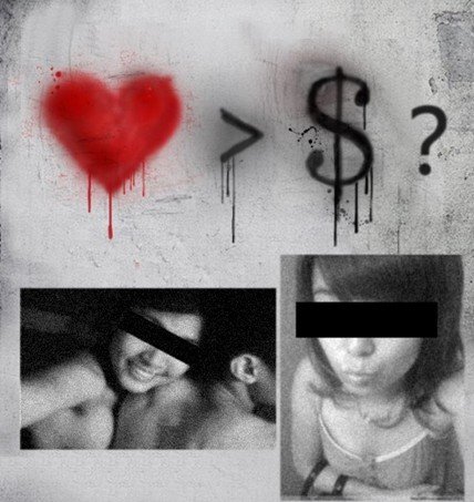 90后情侣中百万大奖 为争奖金互爆隐私照(图)