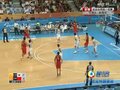 视频：男篮小组赛中韩战 孙悦中3分中国35-27