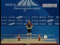 视频：女子58公斤级挺举 泰国选手第二次失败