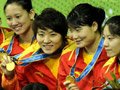 高清：女子轻量级双人双桨 中国队夺第100金