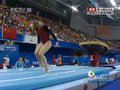 视频：体操女团体决赛 马来西亚选手跳马稳健