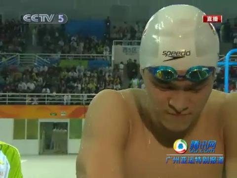 视频：400米自由泳采访 孙杨尽力张琳处低谷