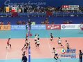 视频：女排决赛 韩国杀球得分拿到金牌点