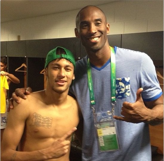 科比与巴萨球星的记忆