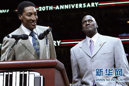 NBA:公牛庆祝夺冠20周年[组图]_体育_腾讯网