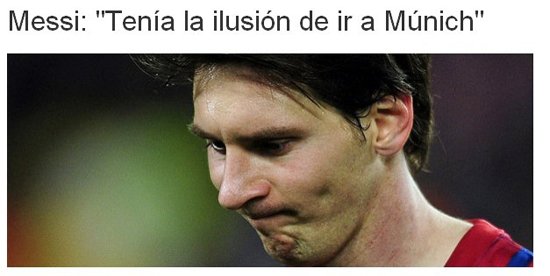 西媒转载腾讯微博惋惜梅西 振作!明年再来!