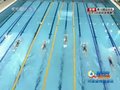 视频：女子100米仰泳预赛第一组 高畅出战获第一