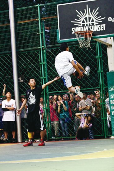 CL成中国街球代表球队 户外篮球发展任重道远