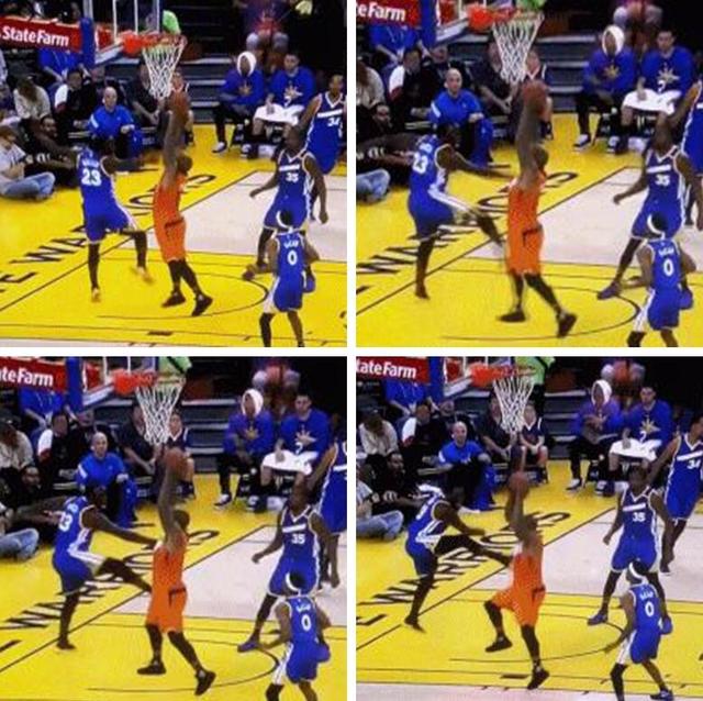 又踢蛋！格林引悍将不满 杜兰特竟也摊手抱怨