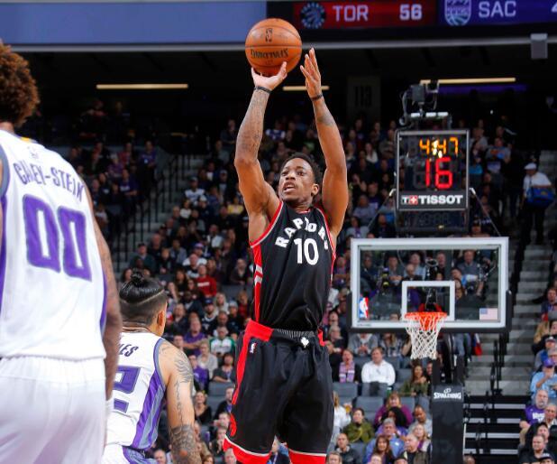 德罗赞交出得分王宝座 下半场8中0生涯最惨