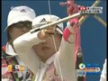 视频：射箭女团赛 韩国连续十环遥遥领衔