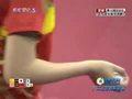 视频：乒球女单半决赛 郭跃打出穿越追成7-8