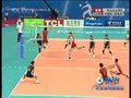 视频：男排1/4决赛 日本打地板球中国难招架
