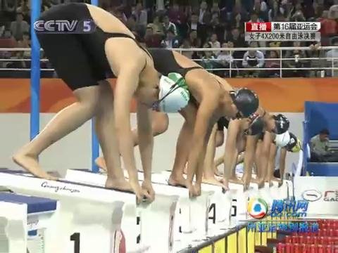 视频：女子4×200米自由泳接力决赛(全程)
