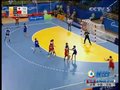 视频：女子手球决赛 中国队吊门得分16-13